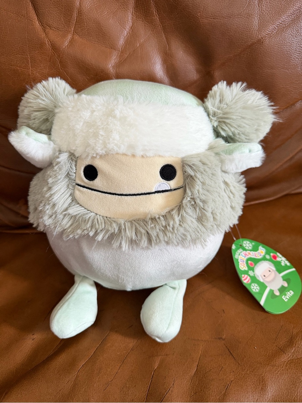 8” Evita the Yeti Squishmallow Plush